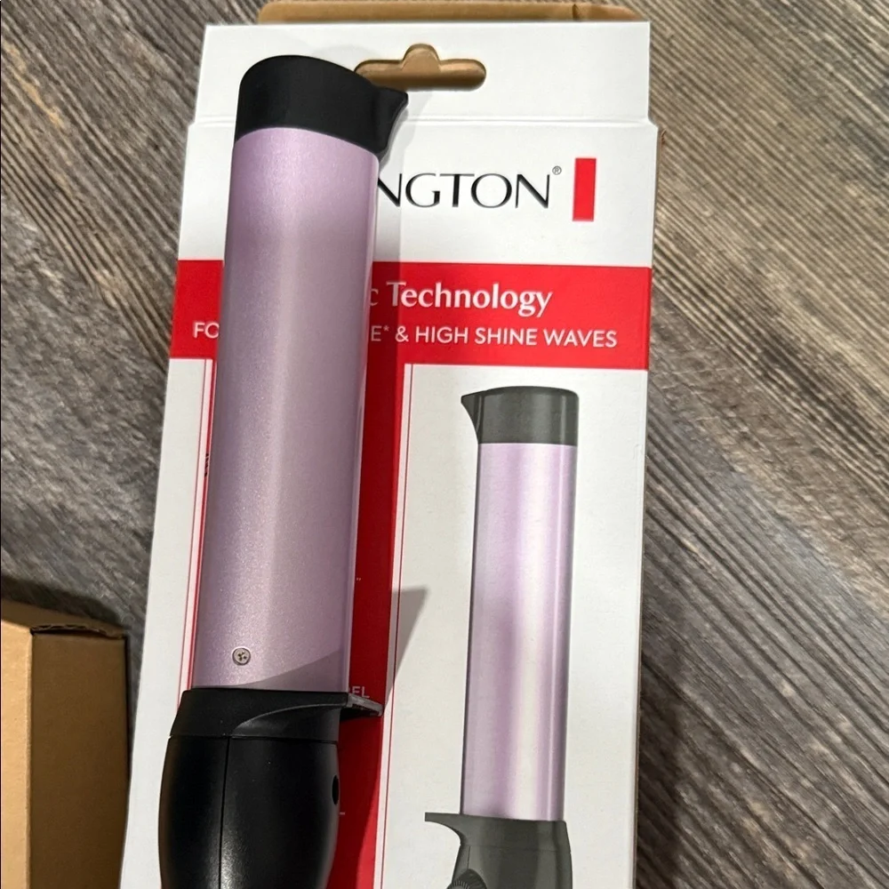 Remington Lavender and Black Curling Wand